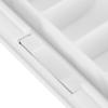 24 Fächer faltbare Malpalette Box Weiß Aquarell Mischschale Outdoor Feld Malerei