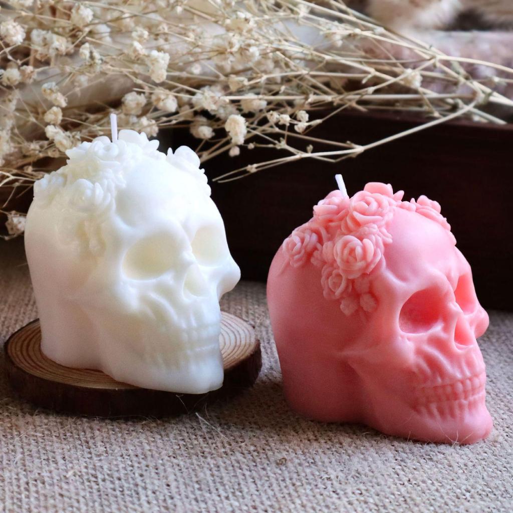 Halloween Skull Scented Candle Creative Decor Souvenir