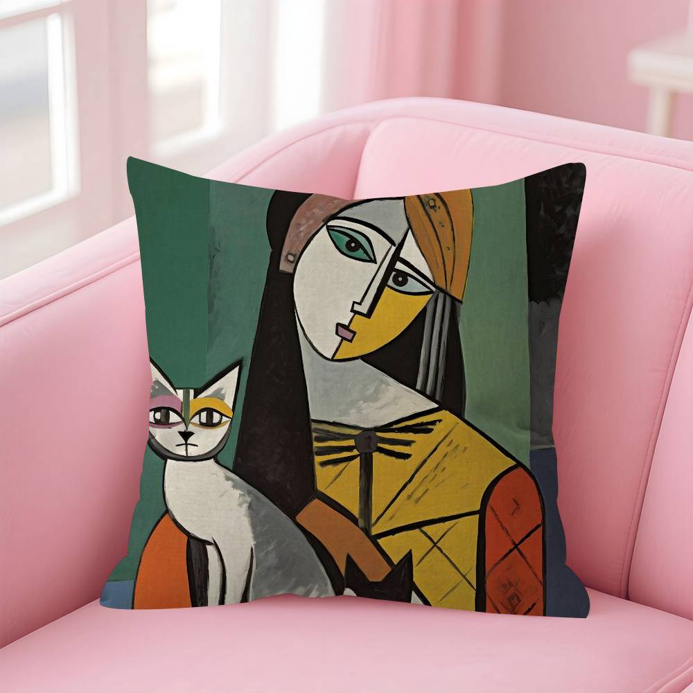 Painting Art Picasso Cushion Cushion Cover Decorative Pillow Sofa Home Decor Case Pillow Cases