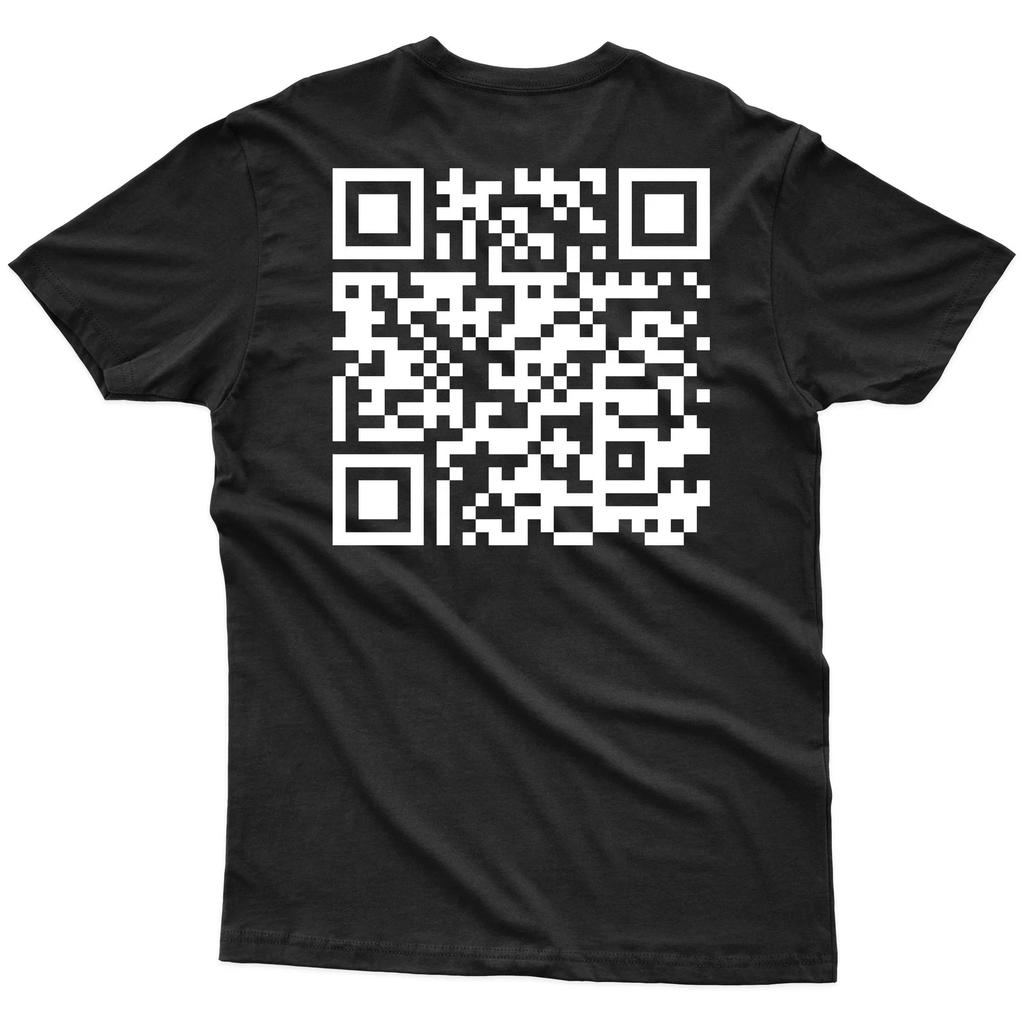 Trump Tanz QR-Code lustiges T-Shirt DJT Präsident tanzendes T-Shirt
