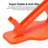 Stable Mobile Phone Holder Curved Non-Slip Side Lying Phone Holder  Bedtime Entertainment