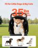 Pet Stroller Foldable 3 Wheels Travel Dog Stroller with Brake Up To 35lbs