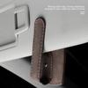 Suede Glasses Clip Car Sun Visor Card Ticket Clamp Fastener For Citroen e-C3 e-C4 X C5X C3 C4 Cactus Picasso C-Crosser C6 C1 C2 akr256