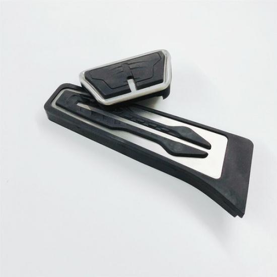 For BMW F30 G11 G20 G30 G01 G02 G05 F15 Stainless Steel Pedal Covers Performance