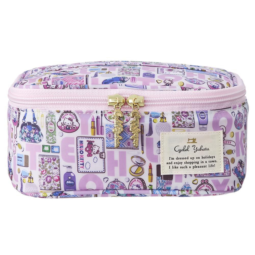 

Большая косметичка-органайзер Sanrio Hello Liberty Милый цветочный с кистью Портативный дорожный Сделано в Японии Косметичка, Косметичка, Персонаж, Китти, Принт, Дизайн,