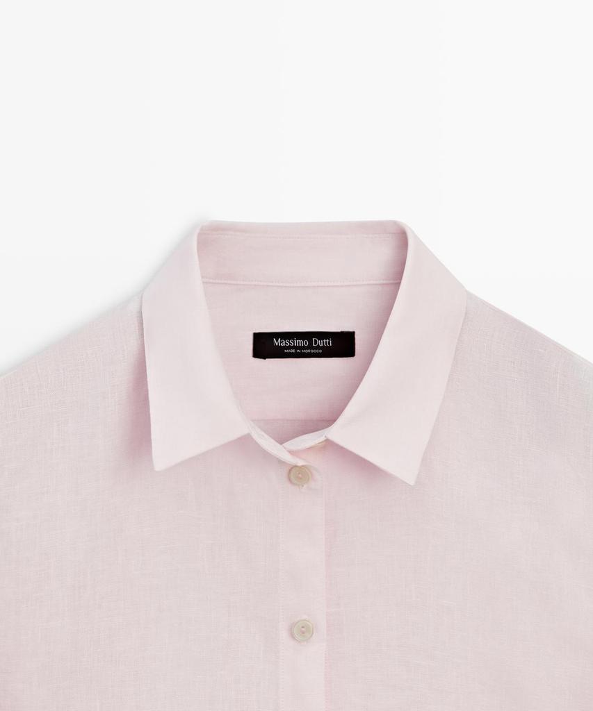 Masimodutti 100% Linen Loose Fit Shirt