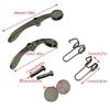 Brass Instrument Maintenance Parts Flow Control Repair Collection for Trumpet Metal Construction Quick Changing System