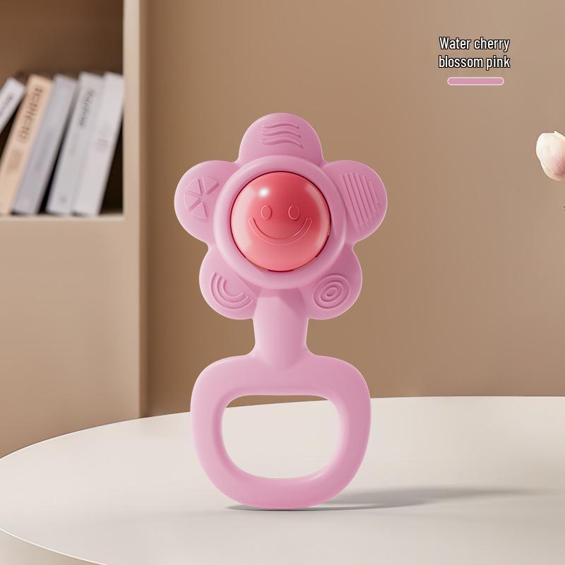 Silikon Beißgel Schnuller für Babys - Handgehaltenes Säuglings-Beißspielzeug