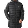 Essentials Down Parka -  Herren Winter Daunen Jacke Mantel Schwarz GH4604 ORIGINAL