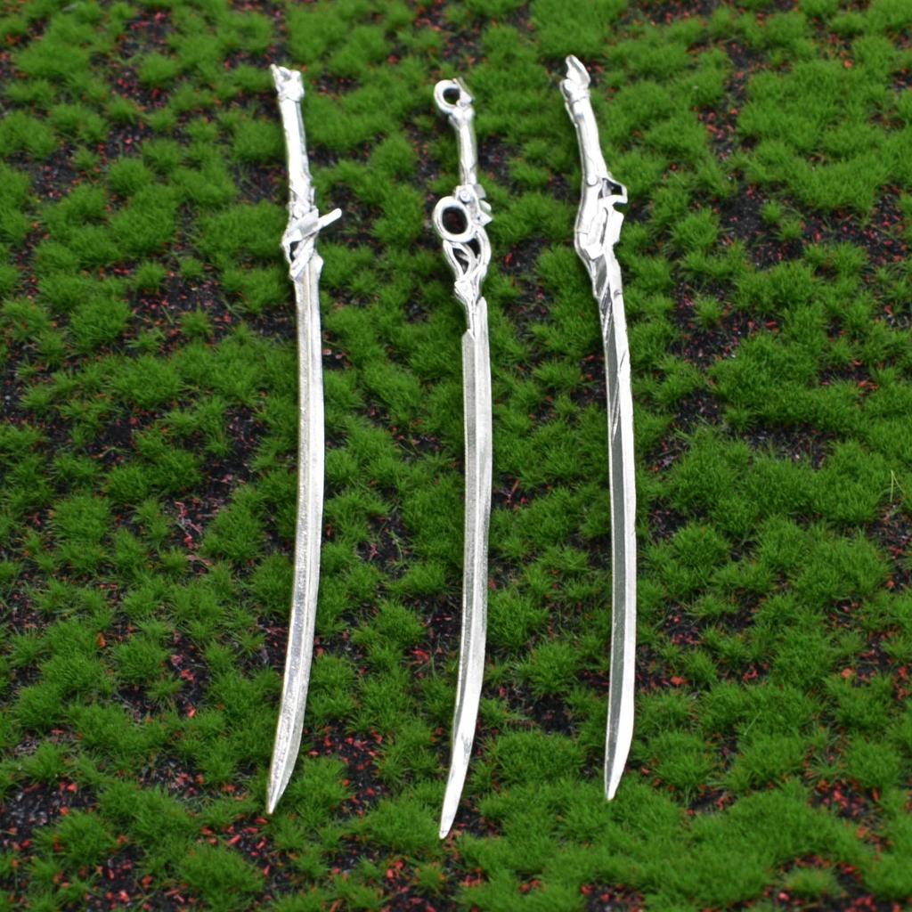 16cm Nordic Witch Wiccan Gothic Hair Stick Halloween Hairpin Sword Gift Hair Pin
