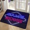 1pc Retro Gaming Console Series Floor Mat, Non-Slip Backing, for Kitchen, Living Room, Porch, Balcony Home Decor Floor Mat