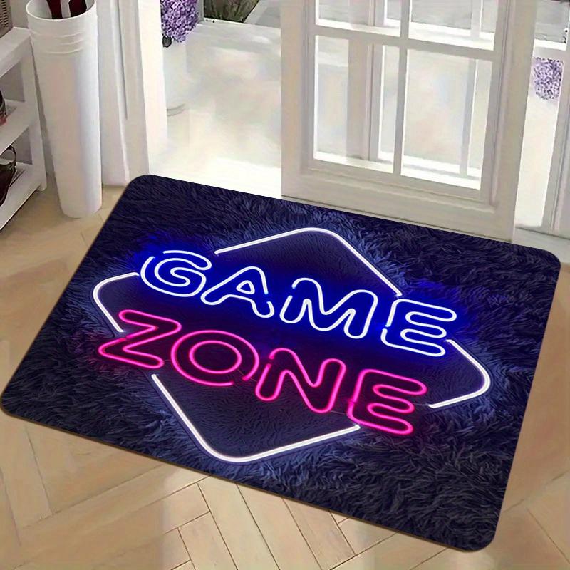 1pc Retro Gaming Console Series Floor Mat, Non-Slip Backing, for Kitchen, Living Room, Porch, Balcony Home Decor Floor Mat