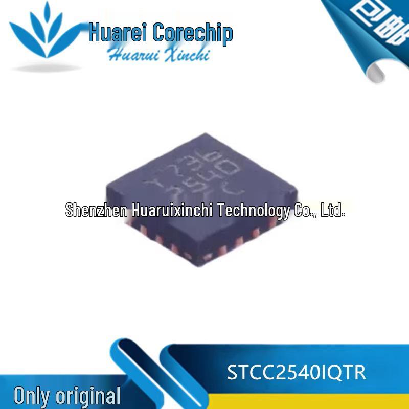 

Silk Screen Power Switch STCC2540IQTR VFQFPN-16 Component