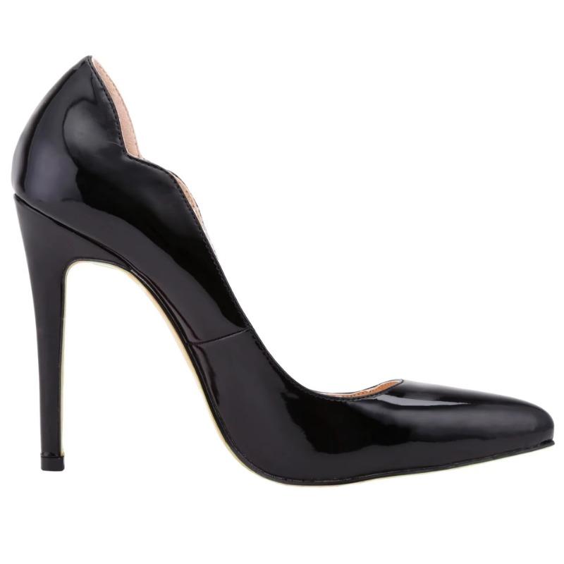 New Women Pumps Fashion Sexy 11cm High Heels Classic Pointed Toes Ship-on Stilettos Elegant Thin Heel Jazz Dance Wedding Shoes