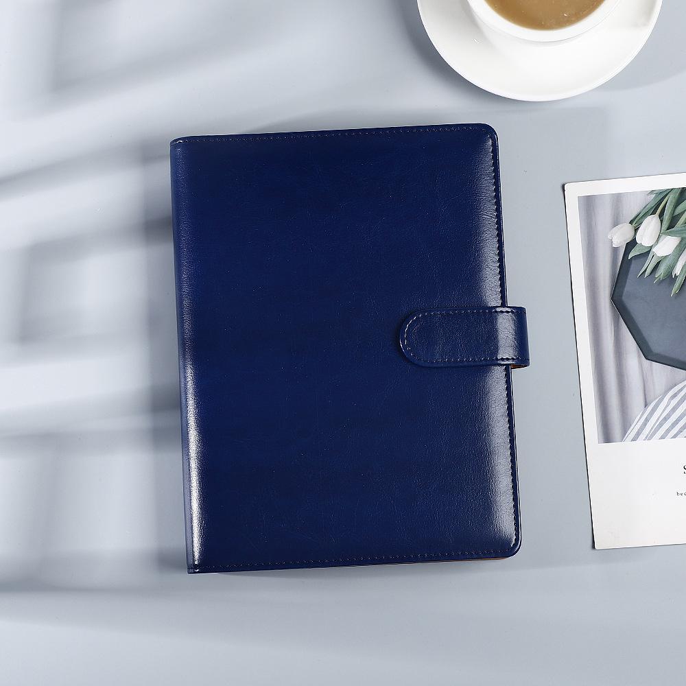 Деловой подарочный набор с кожаной обложкой для записной книжки формата A5/B5 с возможностью персонализации логотипом In Stock