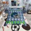 Homewish Boys Basketball Lover Duvet Cover Set,Modern Sport Player Bedding Set,Modern Ball Game Reversible Bed Set