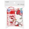 Skater Antibacterial Wet Towel Set with Case Wet Towel Sanrio Hello Kitty Ushiroshi Made In Japan 32 X 30.5 Cm OA5AG-A