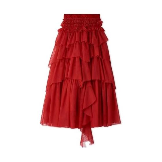 SNIDEL Tulle Volume Skirt SWFS255150 Women s