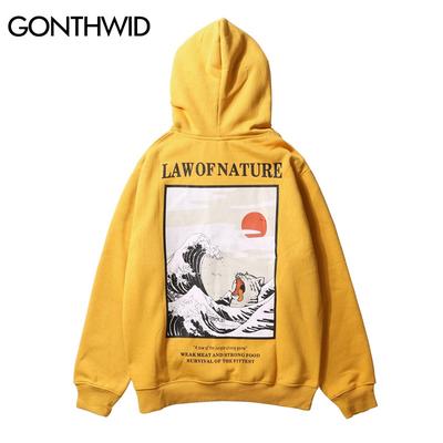 waveprint hoodies