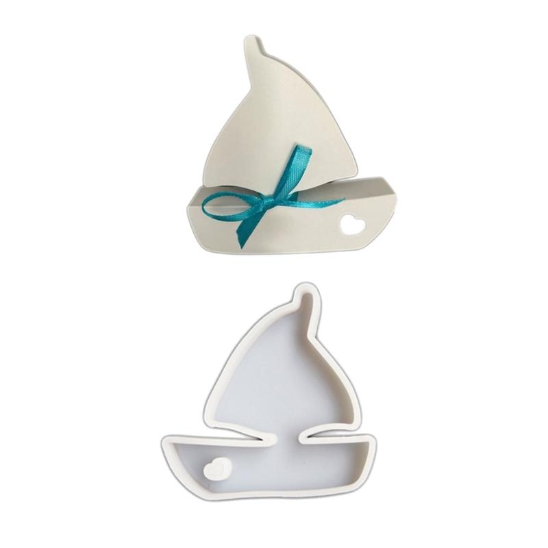 

Ship Shaped Silicone Molds For Plaster Decorations, Home Decorations, Epoxy Resin, Ship Clay Molds for Birthday Gift