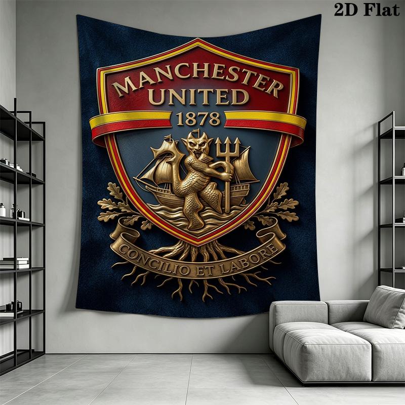 Manchester United Devils Here Threepiece Set 1 Duvet Cover 2 Pillowcase Without Core Christmas Birthday Gift Duvet Cover And Pillowcase