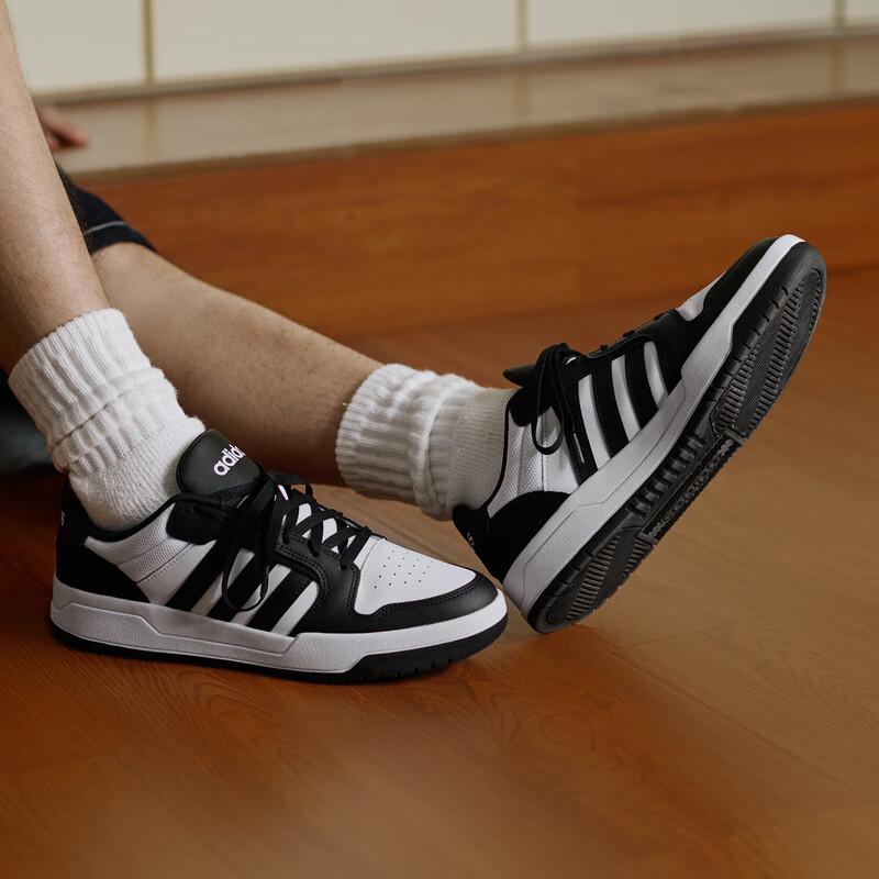 adidas ENTRAP Basketball-Inspired Retro Low-Top Sneakers