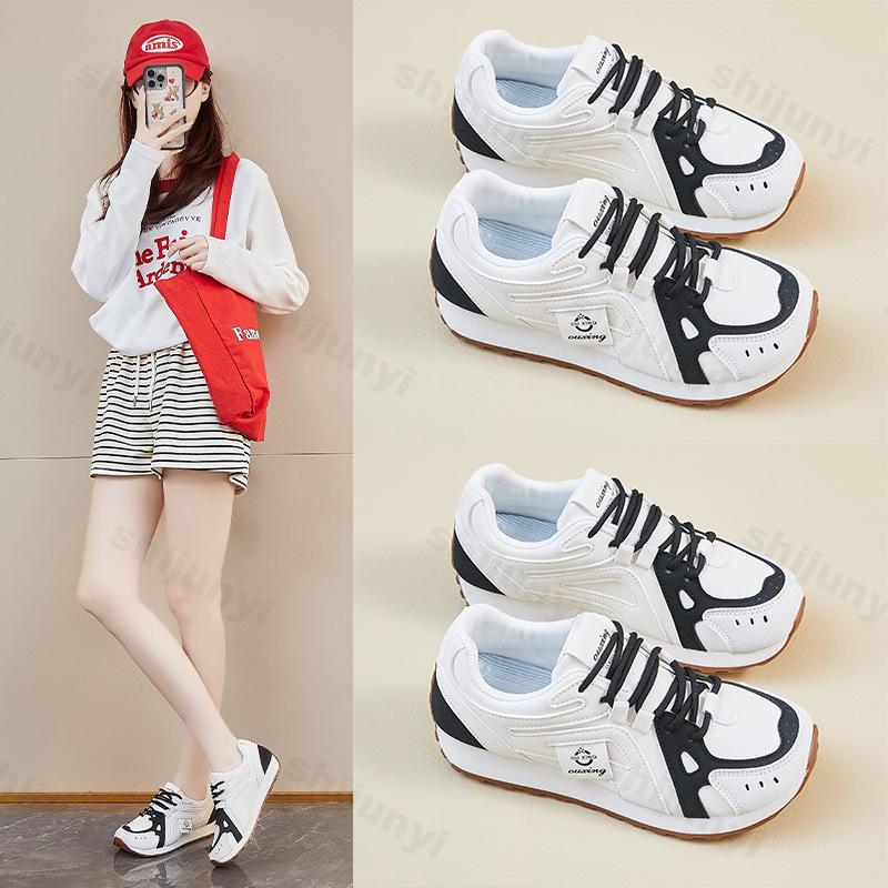 Women's Casual Sports Shoes Comfortable Anti Slip Outdoor Vulcanized Shoes Retro Fashion Platform 2026 Autumn Zapatos Mujer