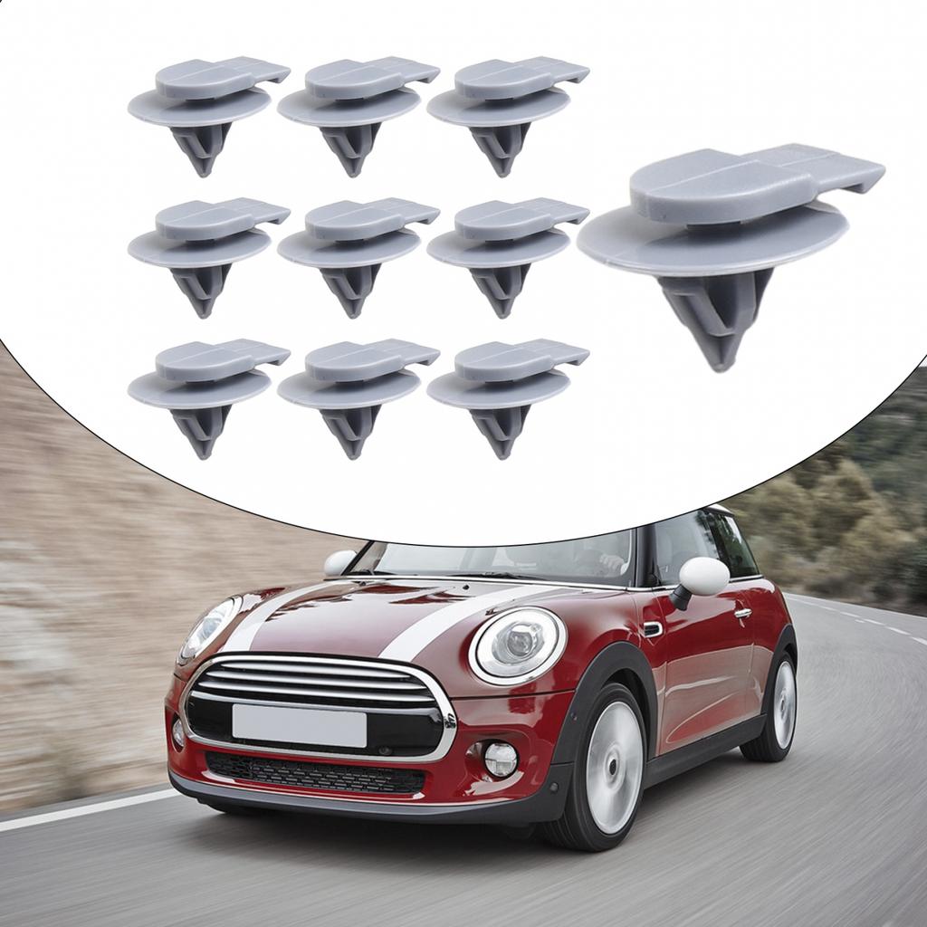 For Cooper R50 R52 R55 R56 Trim Clips 10Pcs For BMW