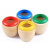 Children's Fun Rotating Wooden Kaleidoscope Puzzle Early Education Polygon Mirror Bee Eye Magic Caleidoscope Gadgets Children