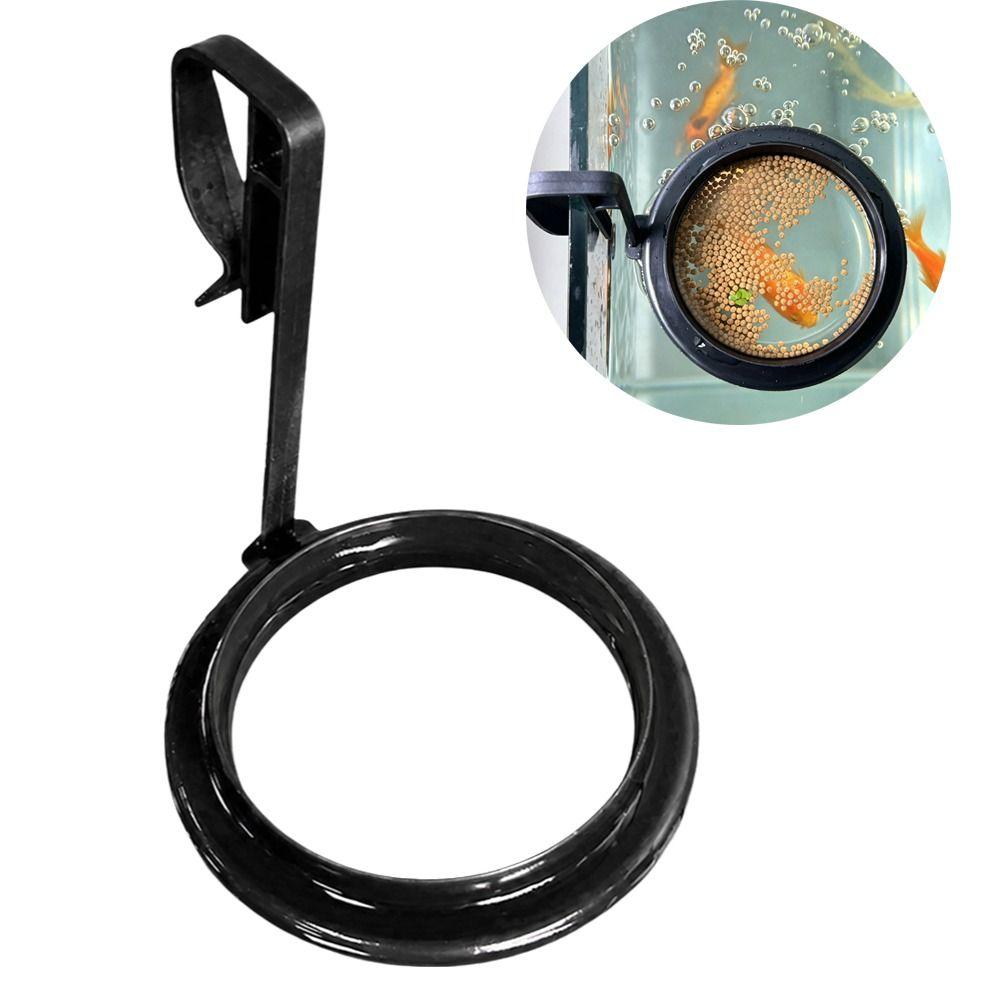 with Clip Aquarium Feeding Ring Circle Fish Feeders New Floating Fish Food Feeder Ring Aquarium