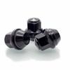 20 Pcs  Black  M14 x 1.5  Wheel Nuts   Fits  Ford Edge 2015+ Ford Mustang  2014+  Explorer 2020 +  Lug Nuts Chrome 21mm  Hex