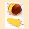 Cat Cave Bed Warm Soft Removable Cushion Honey Pot Shape Cute Pet Bed House for Puppy