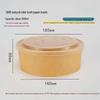 Lantuan 1500ml Disposable Kraft Paper Bowls with Lids