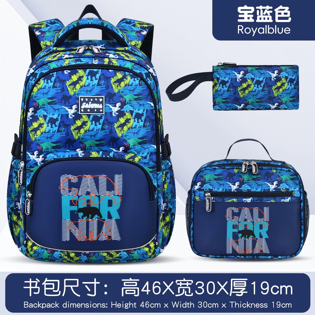 3 Stuks Kinder Schoolrugzak Kinderen Schooltassen Set Meisjes Basisschool Rugzak met Lunchtas Schooltas Boekentas Kinderen Mochilas
