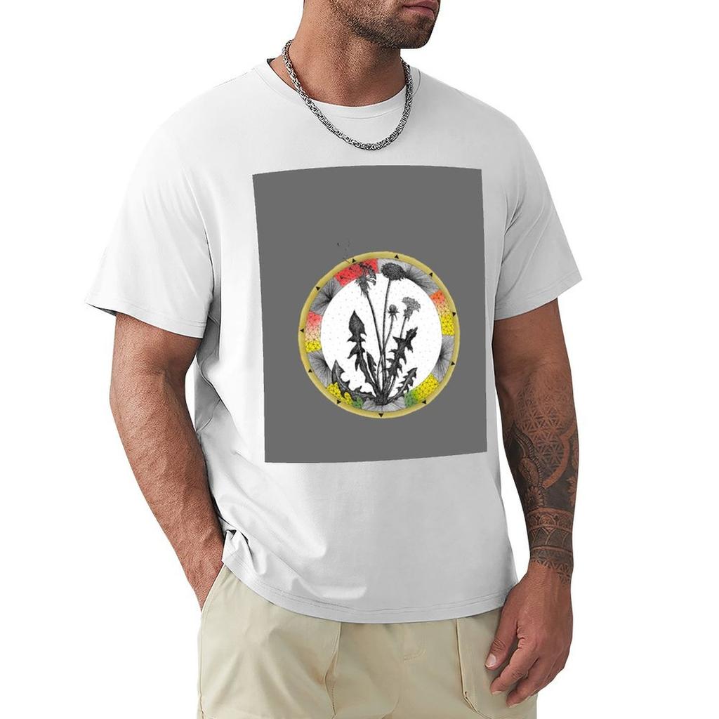 Alchemy Of The Forest Dandelion Tshirt Lightweight Print Tshirt