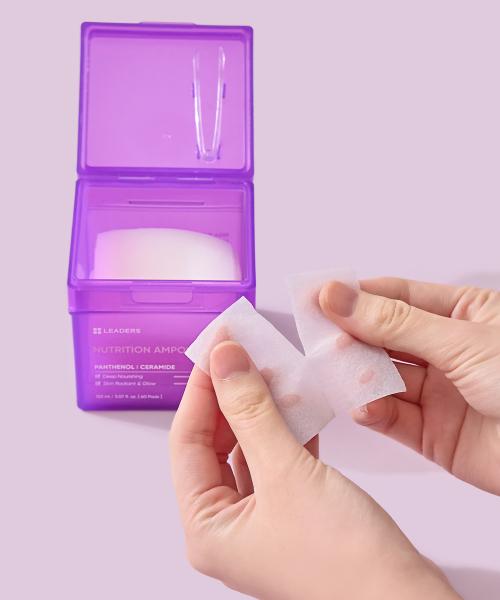 Leaders Cosmetics Dry Skin Hydrating & Nourishing Toner Pads (120 Sheets)