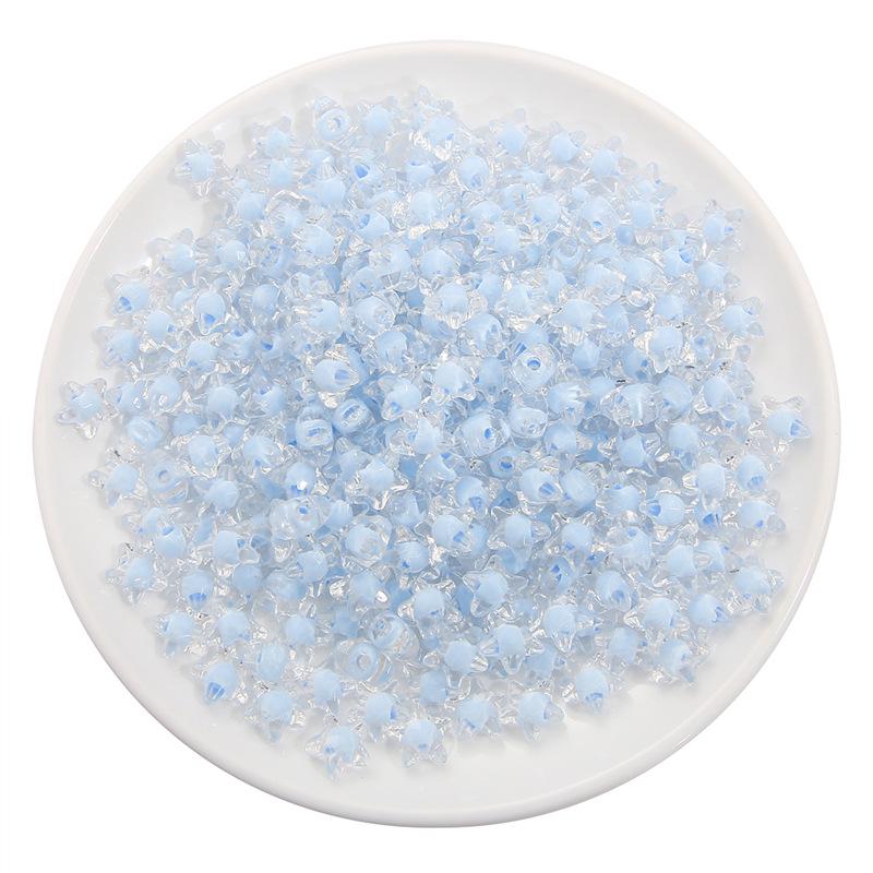 Frosted Acrylic Round Beads for DIY Jewelry and Beading Accessories