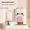 Integrated Cat and Dog Feeder: Cross-Border Wet/Dry Bowl with Water Dispenser and Storage