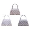Rhinestone PU Tote Formal Evening Bag Lady Purse Elegant Wedding Party Clutches