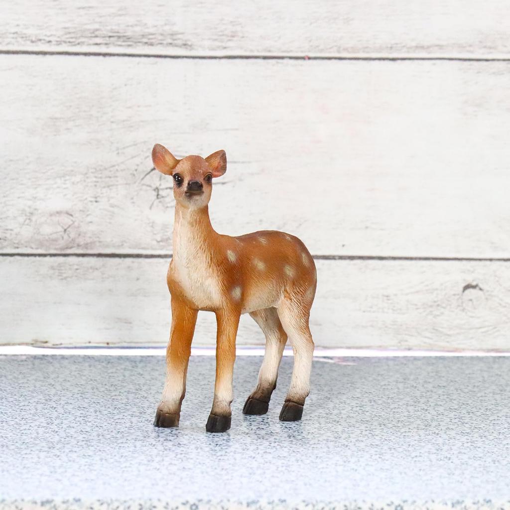 Castle Enterprise Standing Fawn (Small), 10cm Long, Set of 10 Figurines, for Commercial Use