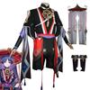 Serviço de cosplay original do deus wanderer cosplayer escaramuçador wanderer animação jogo roupa peruca terno de serviço c masculino