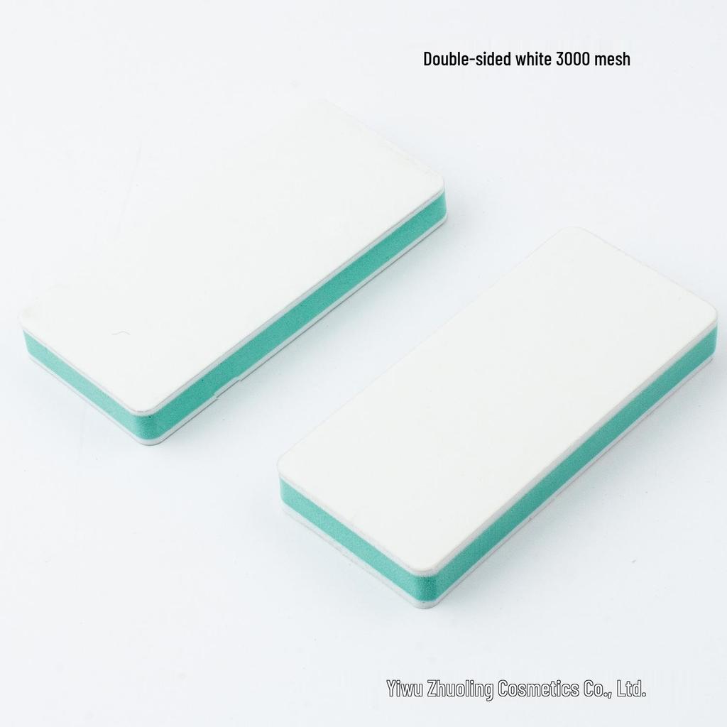 Double-Sided Wenwan Polishing Block - Four-Sided Sponge Sandpaper Beeswax Mirror Finish Tool