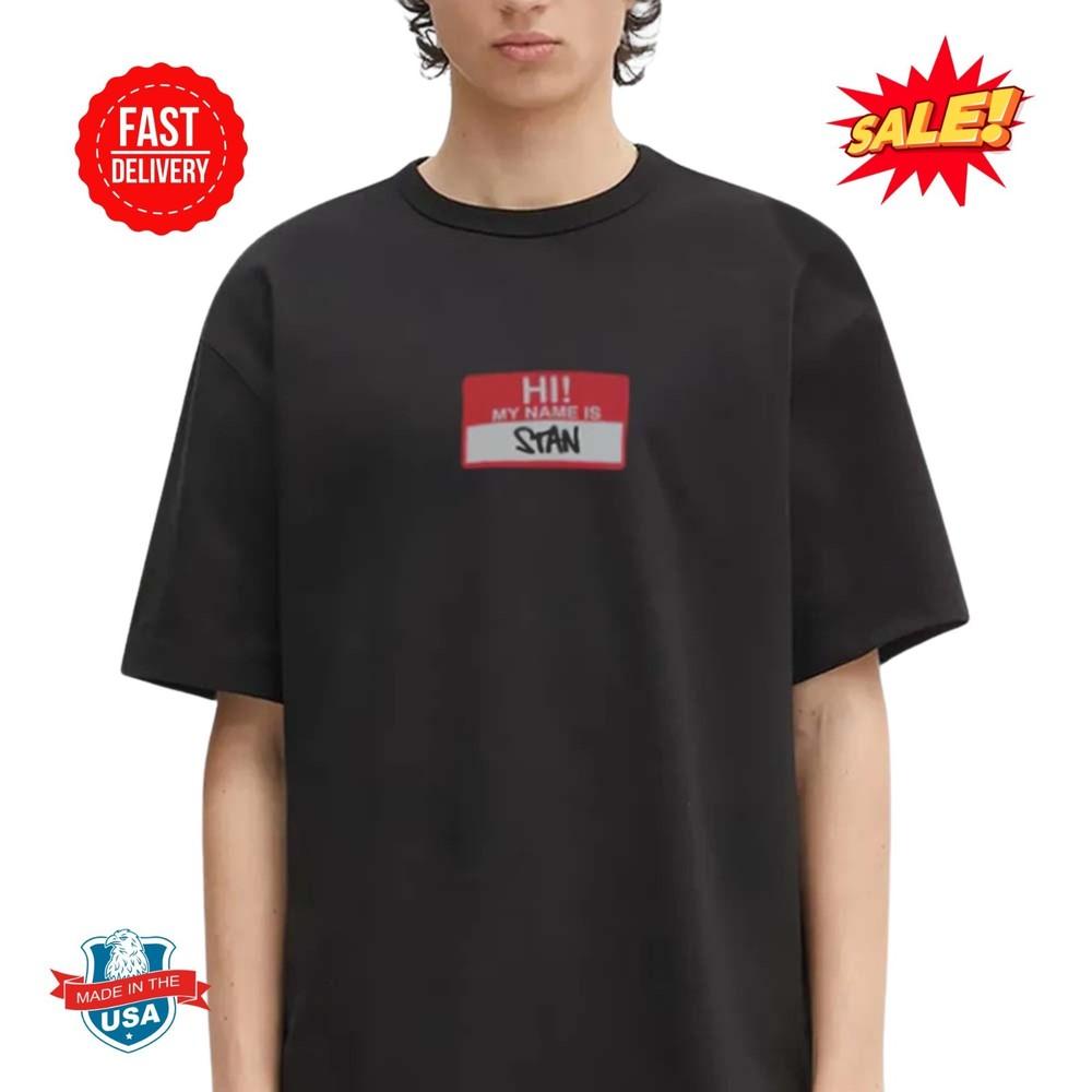 Eminemm Stans Collection Hi! My Name Is Stan Unisex T-Shirt M