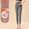 Velvet Autumn Women's Low Waist Double-Sided Brushed Warm Leggings