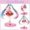 Exquisite Kawaii Anime Hatsune Miku Figure With Beautiful Blue Hair For Collectors