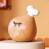 Toddler Stress Relief Toy Fast Food Bubble Popping Cartoon Hamburger French Fries Ice Cream Drumstick Cola Squeeze Office Worker Gift