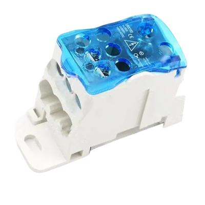 Small  Levers Wire Nut  Connectors 1 In 6 Out Terminals Electrical Wire Connectors Simple To Use for Fast Connection