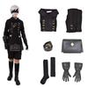 Miccostumes Cosplay Black and Eyepatch Set Men's Costume, Jacket, Pants,