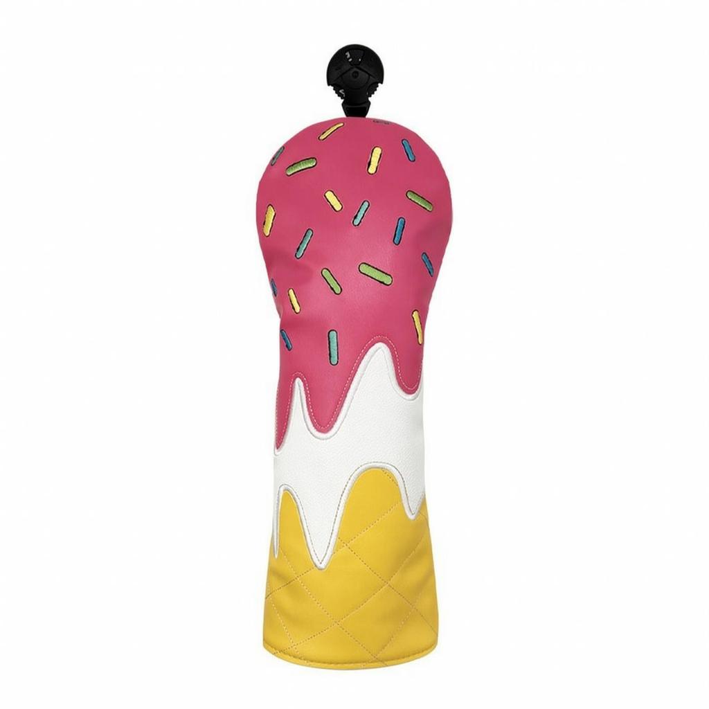 Stylish Golf Club Headcover Long-Lasting PU Safeguarding