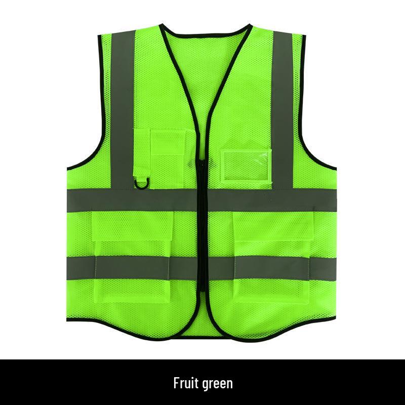 Rui Chuang Multi-Pocket Reflective Safety Vest for Construction and Transportation